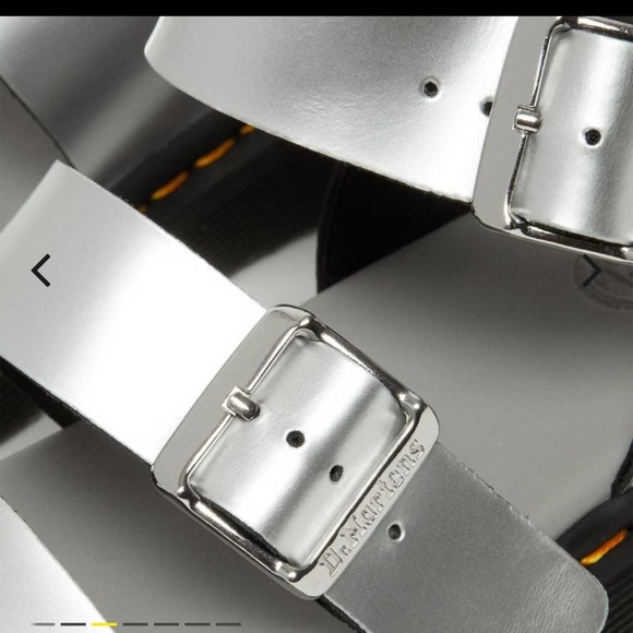 DR. MARTENS Gryphon Sandal Silver - Picture 2 of 8